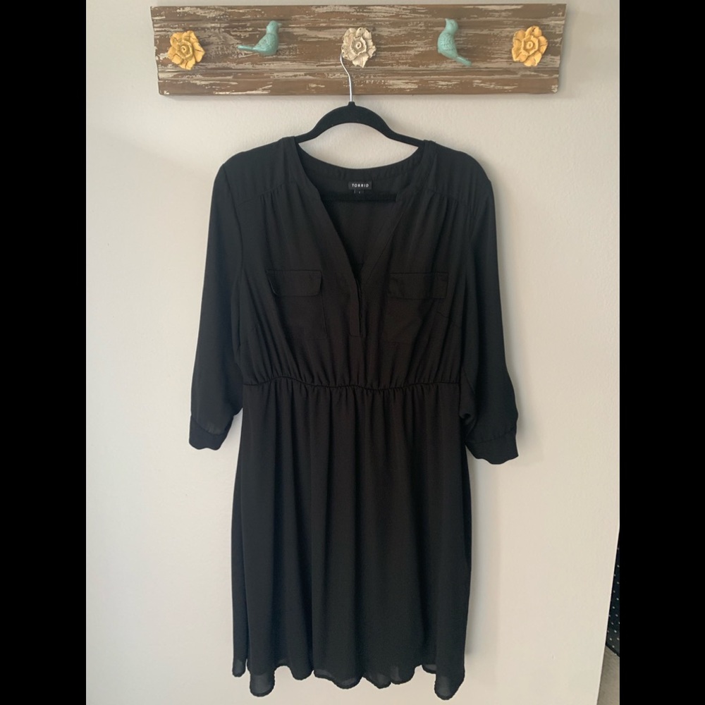 Torrid black dress